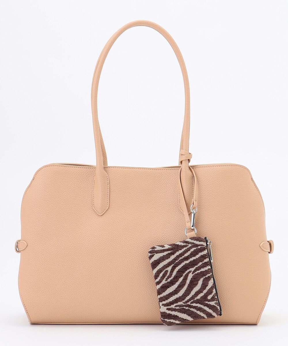 ICB 【先行予約・A4サイズ収納可】ラウンドボストントート 