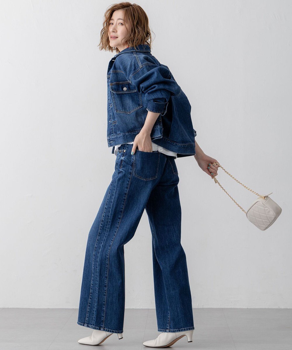 23区 L 【Oggi3月号掲載/RED CARD TOKYO×23区】ショート丈 デニム ジャケット 