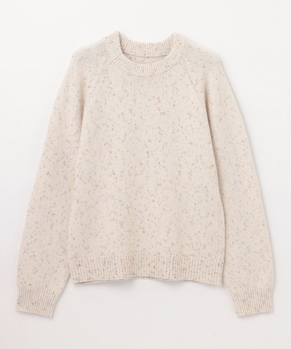 GRACE CONTINENTAL カシミヤ混ラメニットトップ 