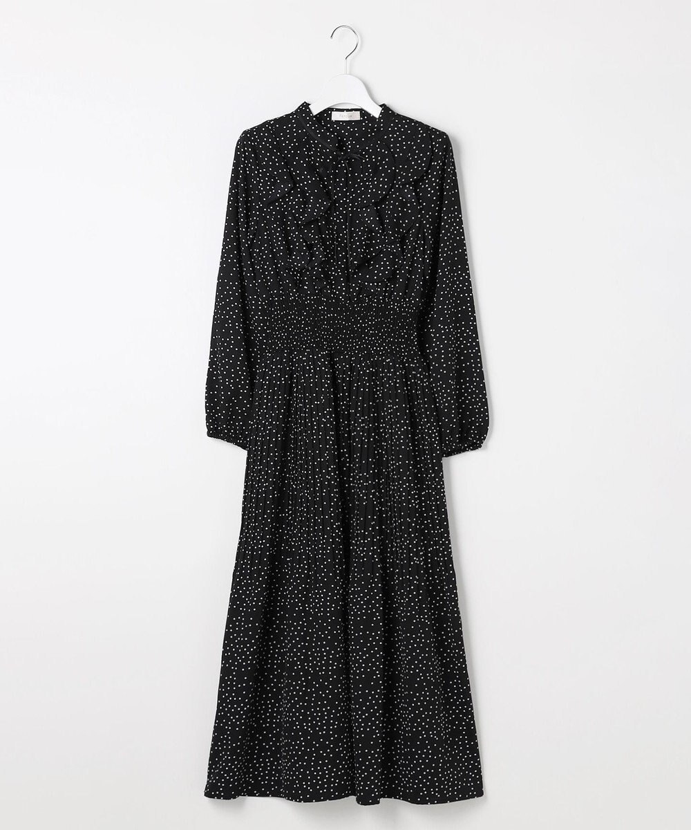 Feroux ウエストシャーリングラッフル ワンピース 