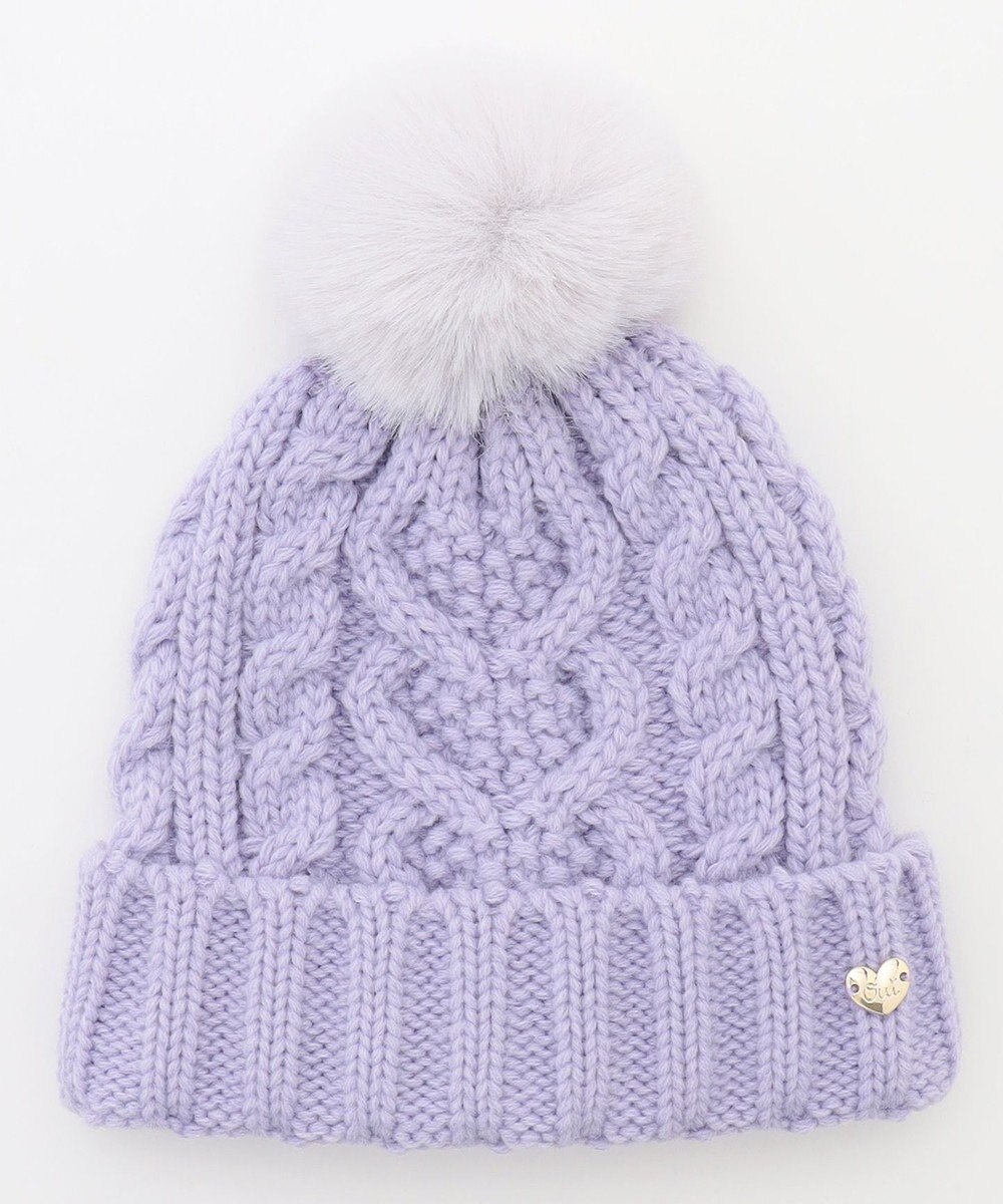 ANY KIDS ケーブルニット帽 