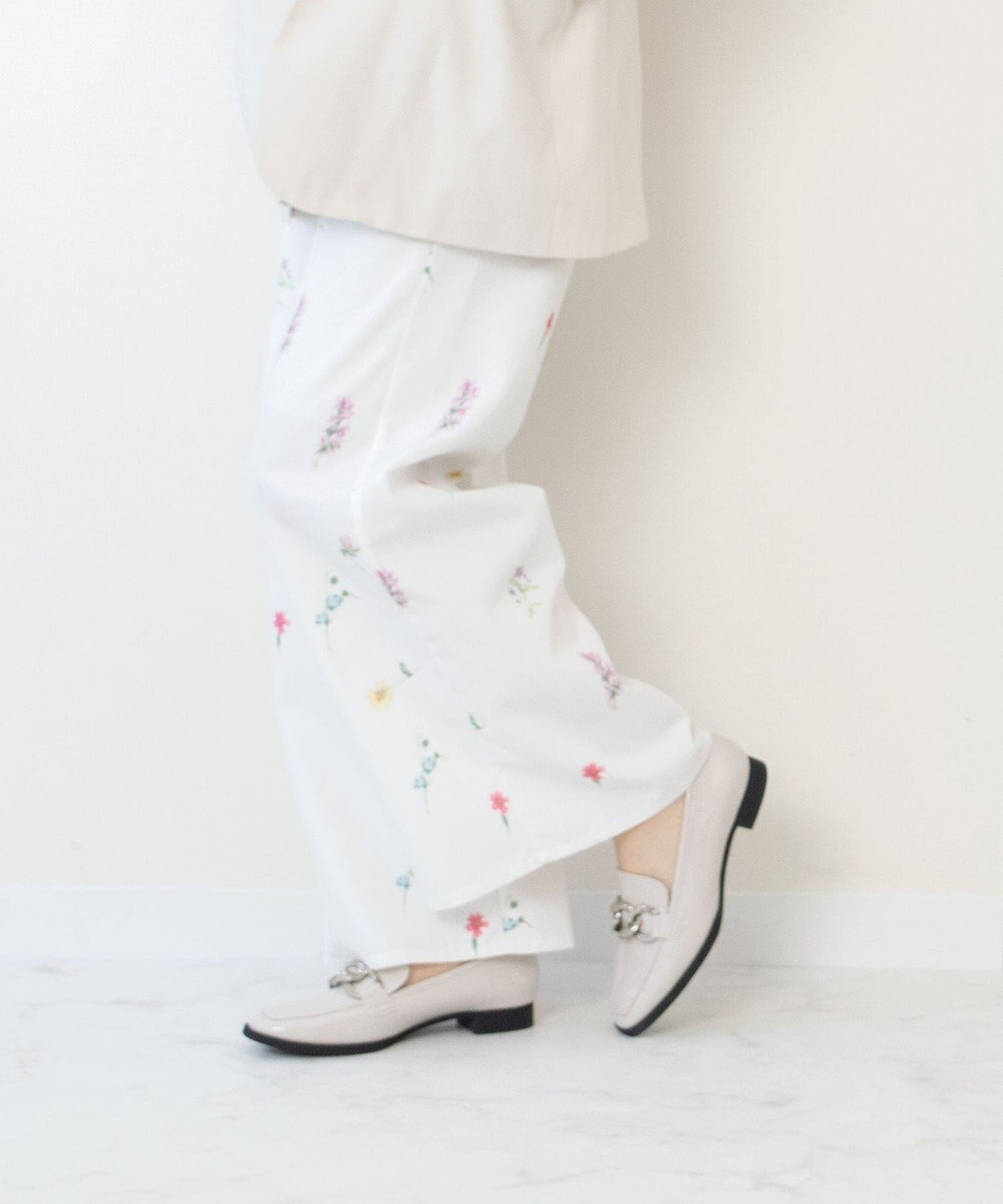 Bridget Birkin 【Bridget Birkin】チェーンアクセサリーローファー 