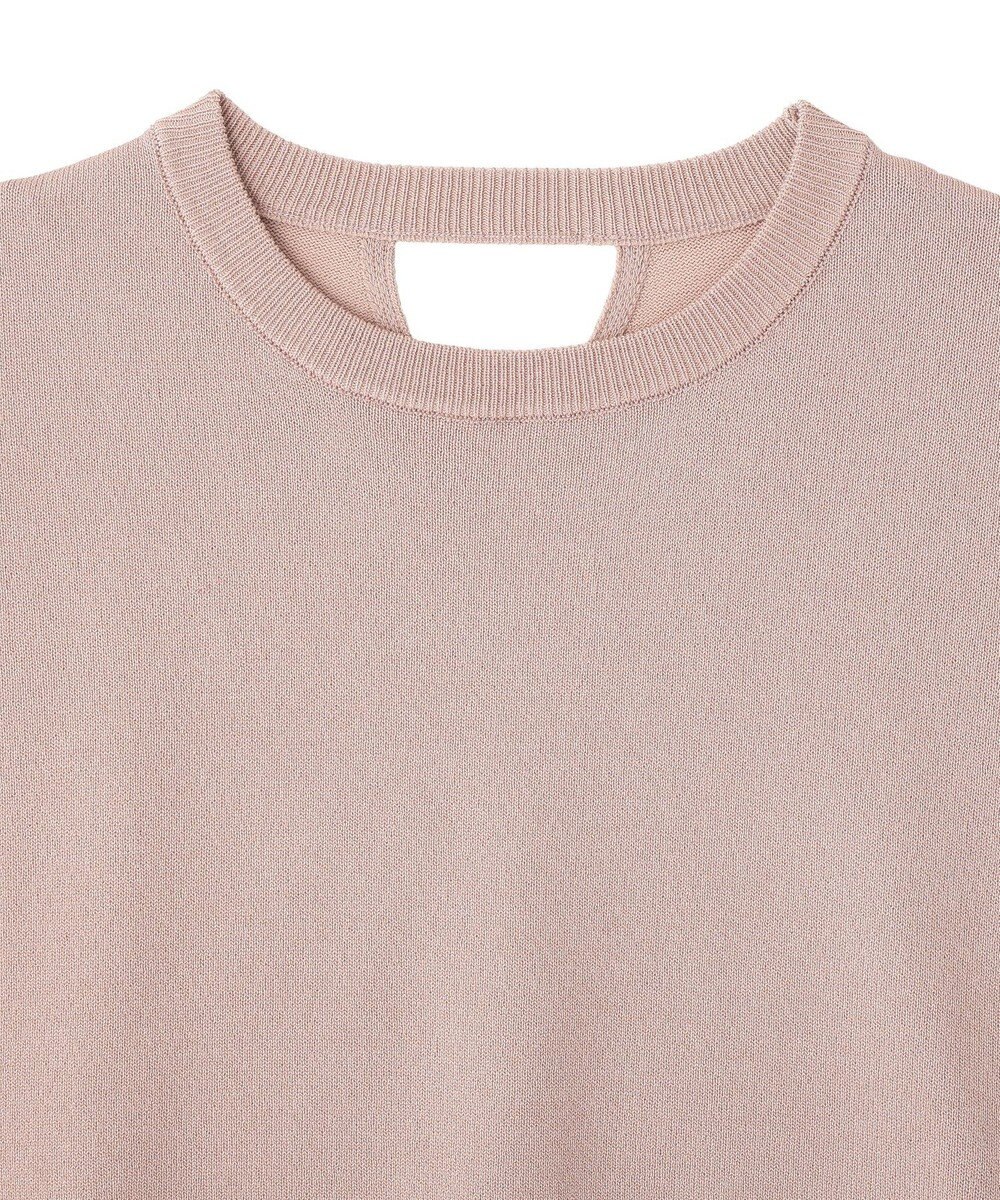 AMERICAN HOLIC 【WEB限定】接触冷感ラメフレンチスリーブニットプルオーバー 
