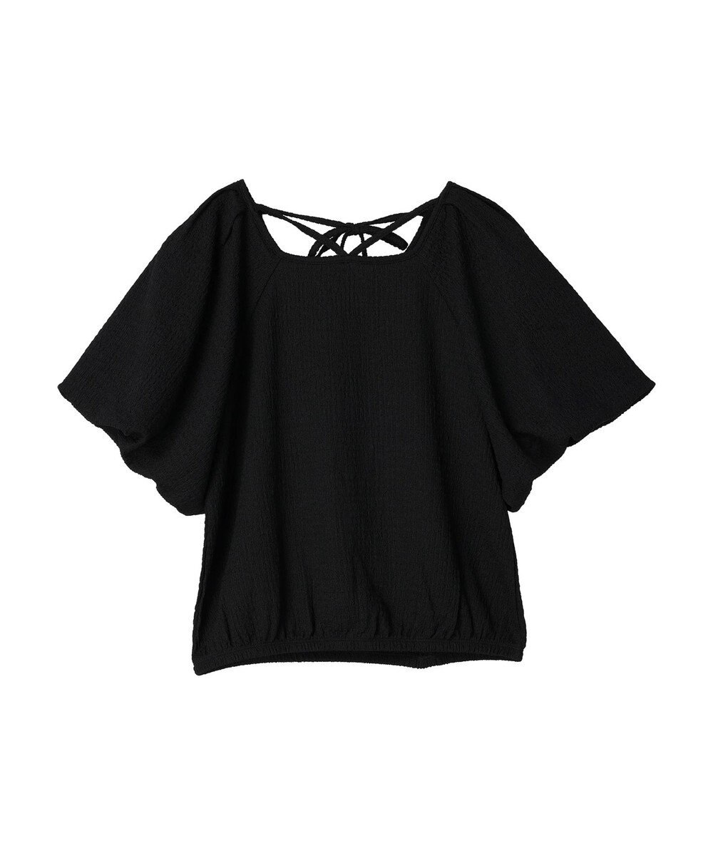 earth music&ecology バルーンスリーブプルオーバー 