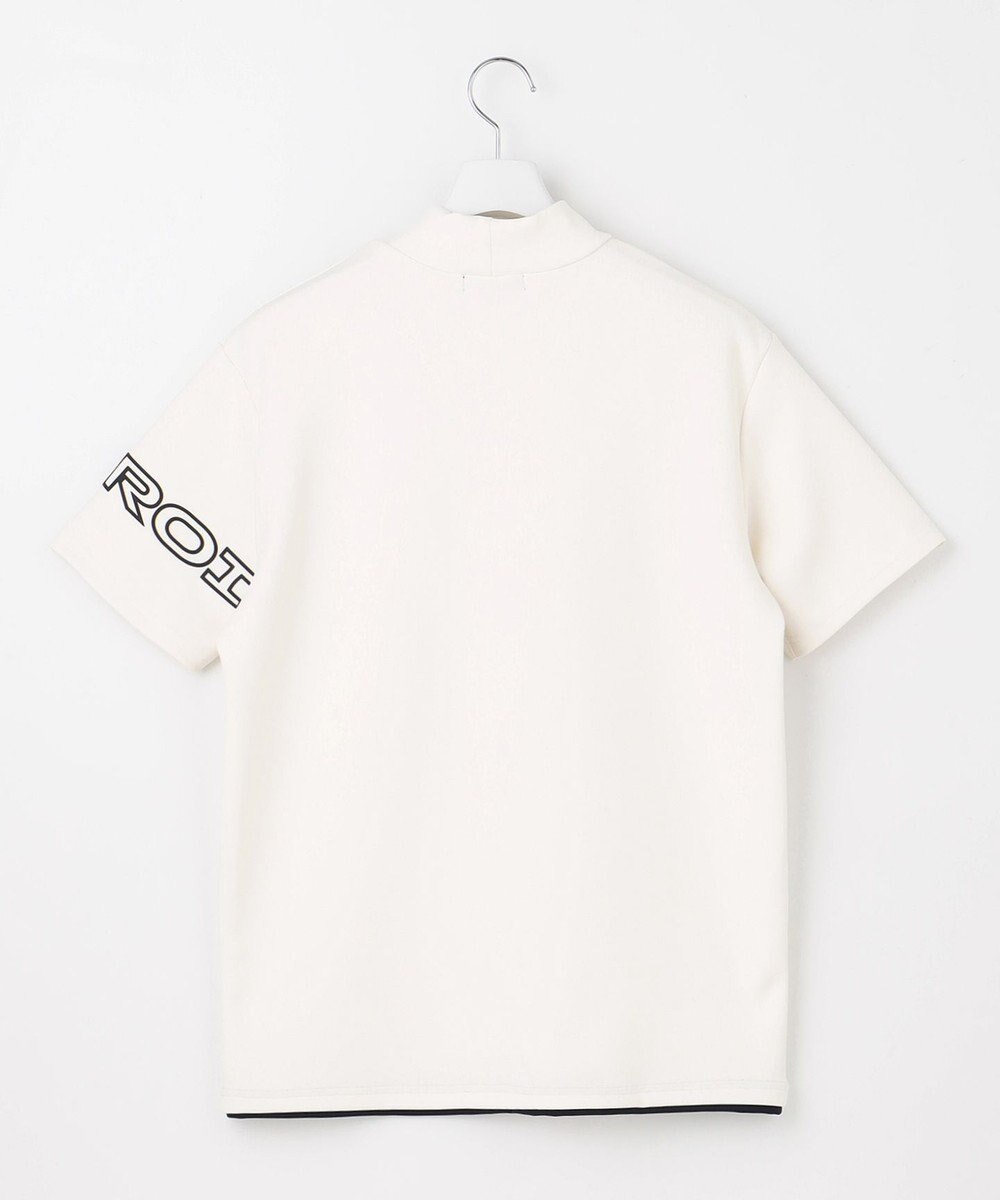 23区GOLF 【MEN/キングサイズ】【UVカット・吸水速乾】グラフィック モックネックシャツ 