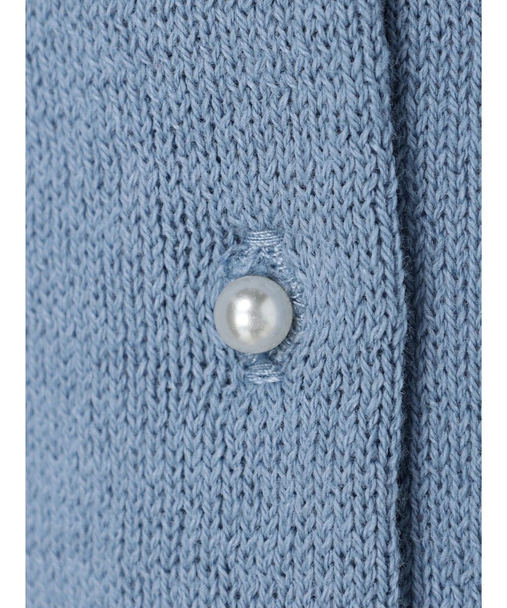 earth music&ecology 前後２ＷＡＹちびパールボタンカーディガン 