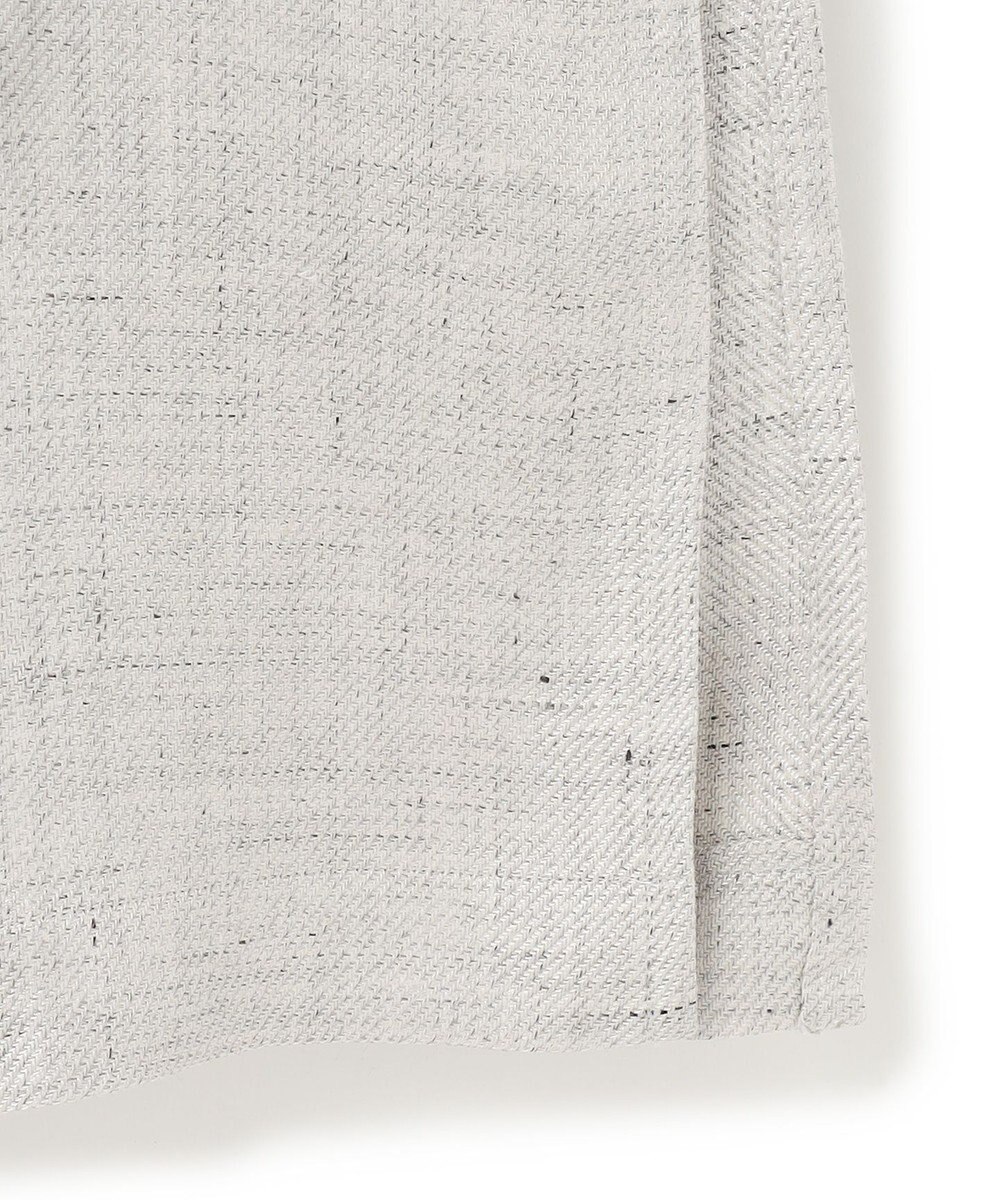 ICB L 【日本製】トリアセリネンシャイニーツイル ロングジャケット 