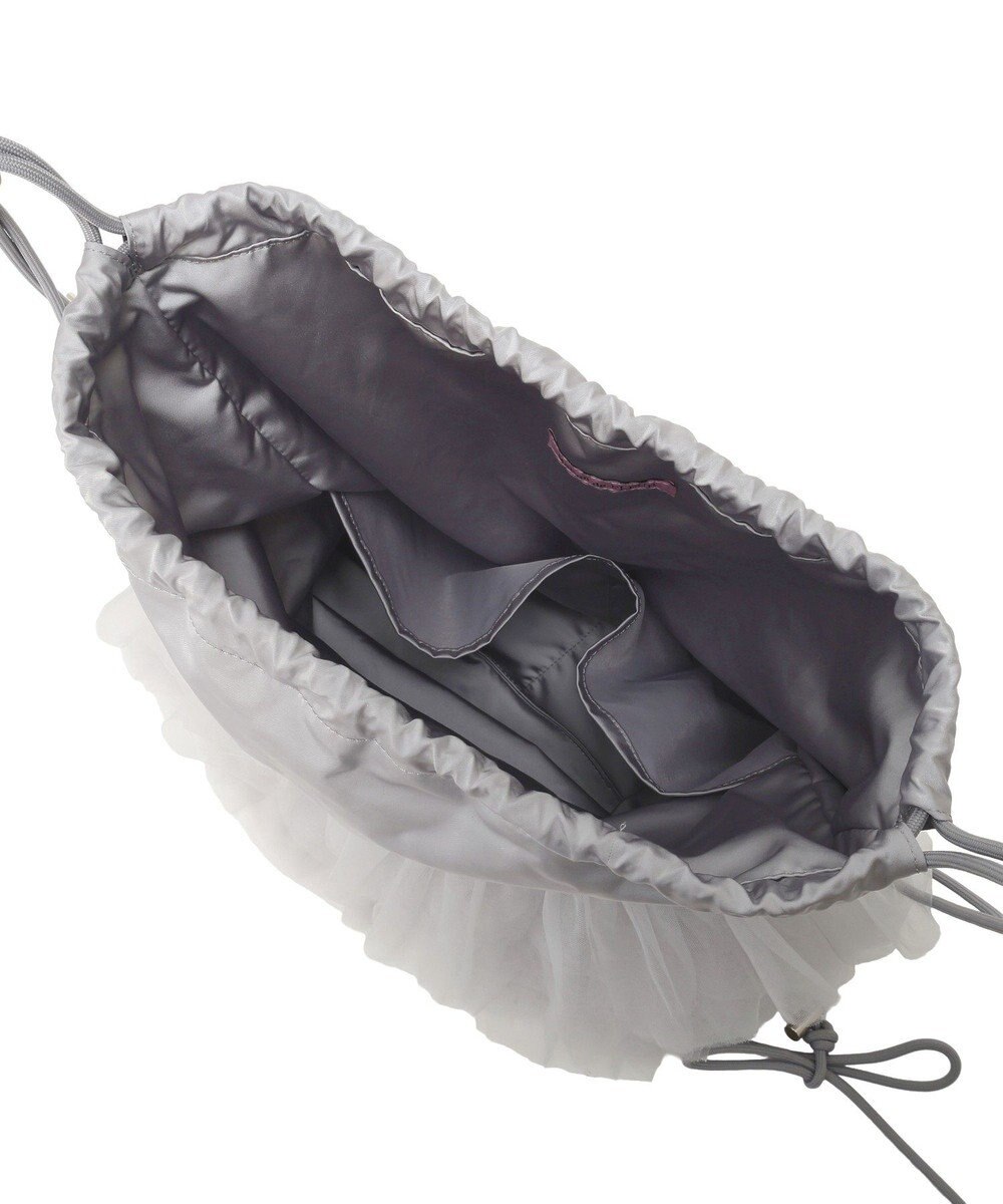 Maison de FLEUR チュールフリルナップサック 