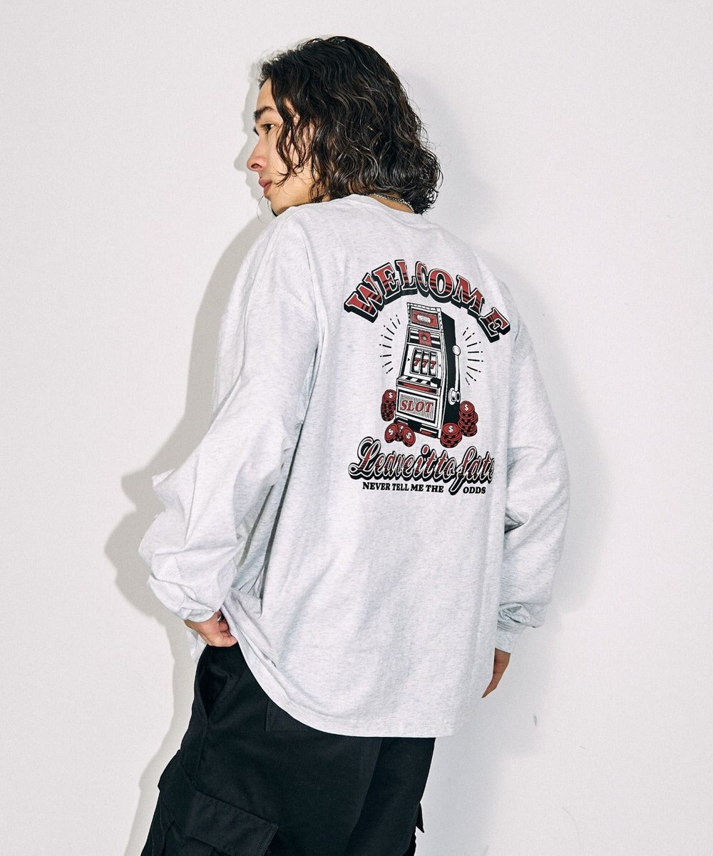 WEGO 【ユニセックス着用ITEM】ユニークモチーフBIGロンT 