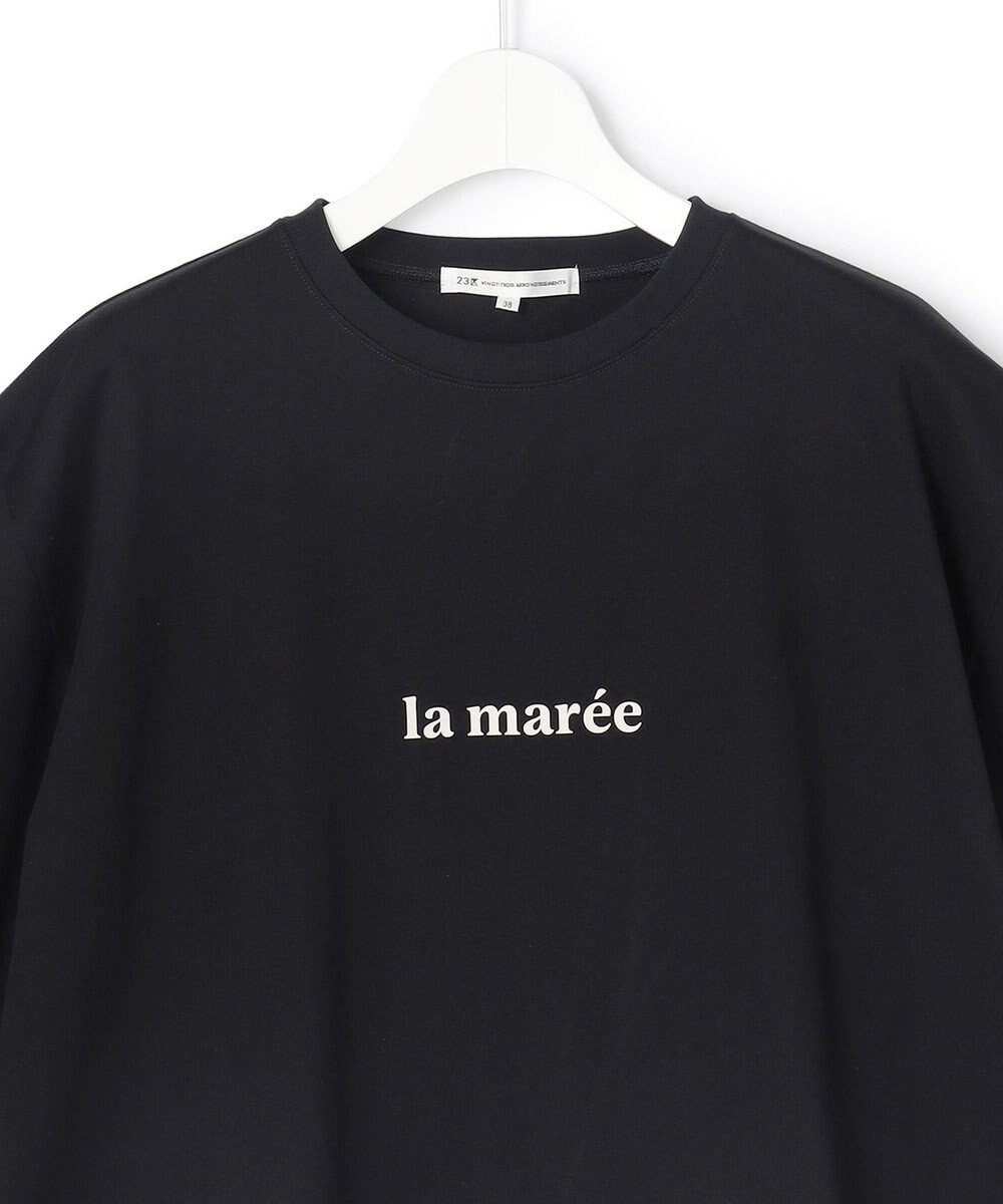 23区 【先行予約】la maree オーバーサイズ ロゴ Tシャツ 