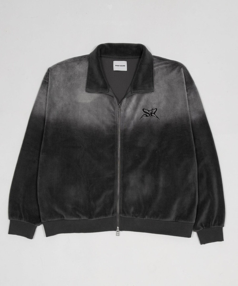 WEGO 【ユニセックス着用ITEM】ブリーチロゴベロアトラックジャケット 