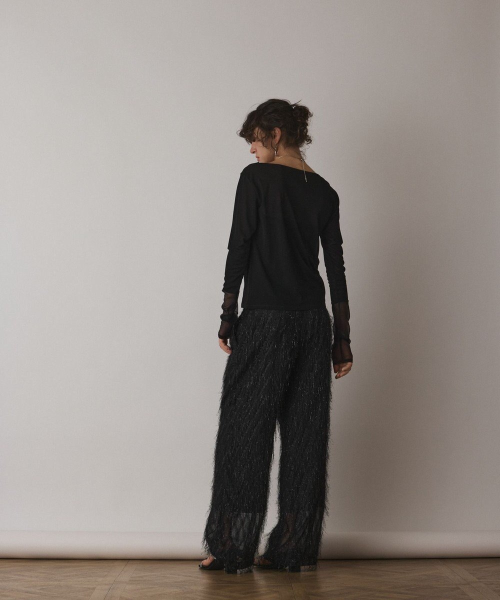 GRACE CONTINENTAL シアーアセテートカットトップ 