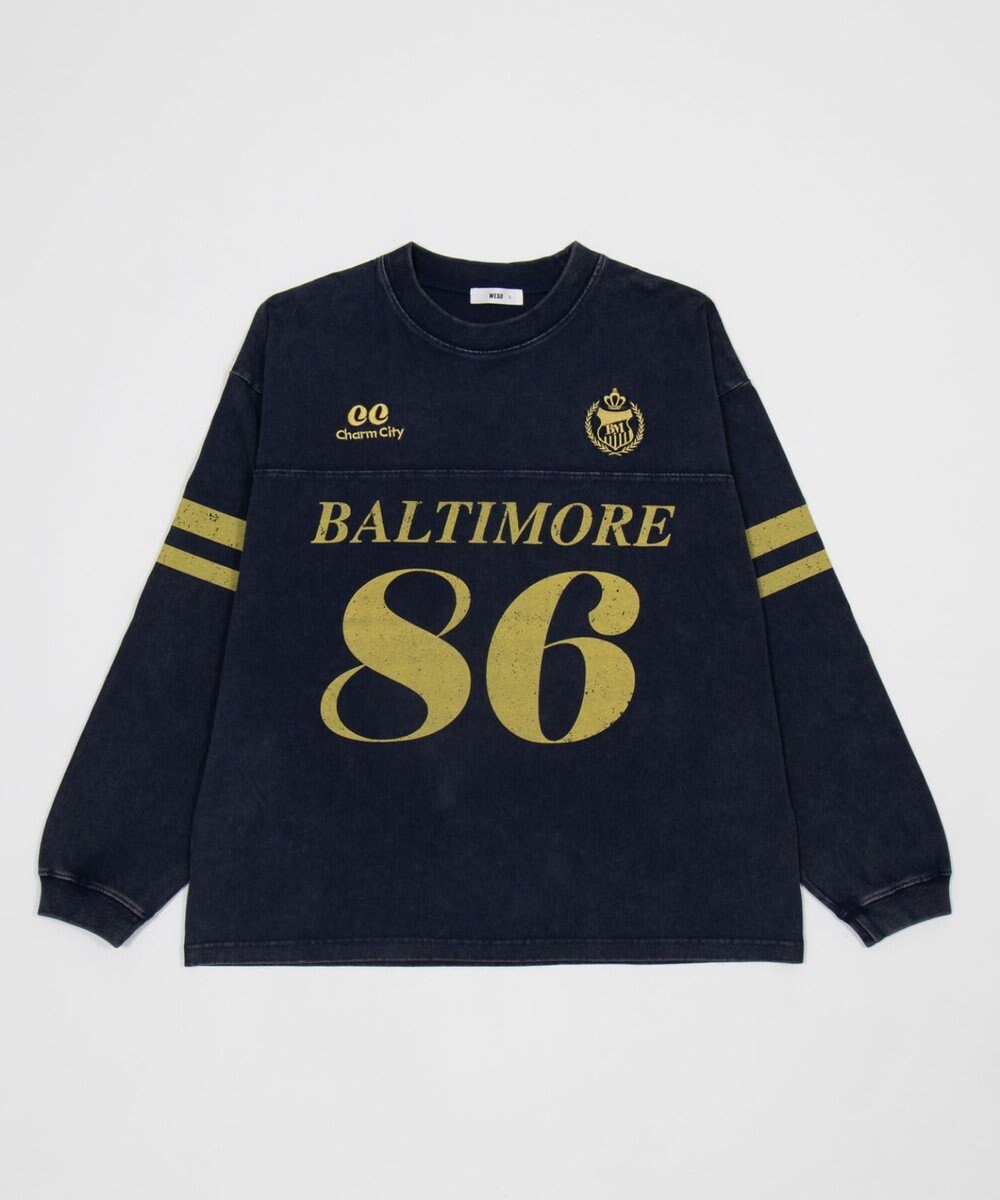 WEGO 【ユニセックス着用ITEM】ナンバリングT（長袖） 