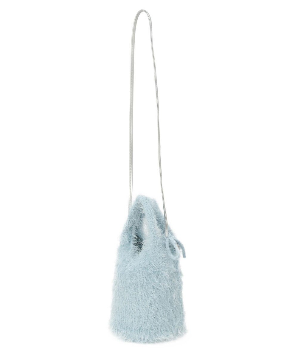 Green Parks ・モヘアライクニットリボンバッグ 