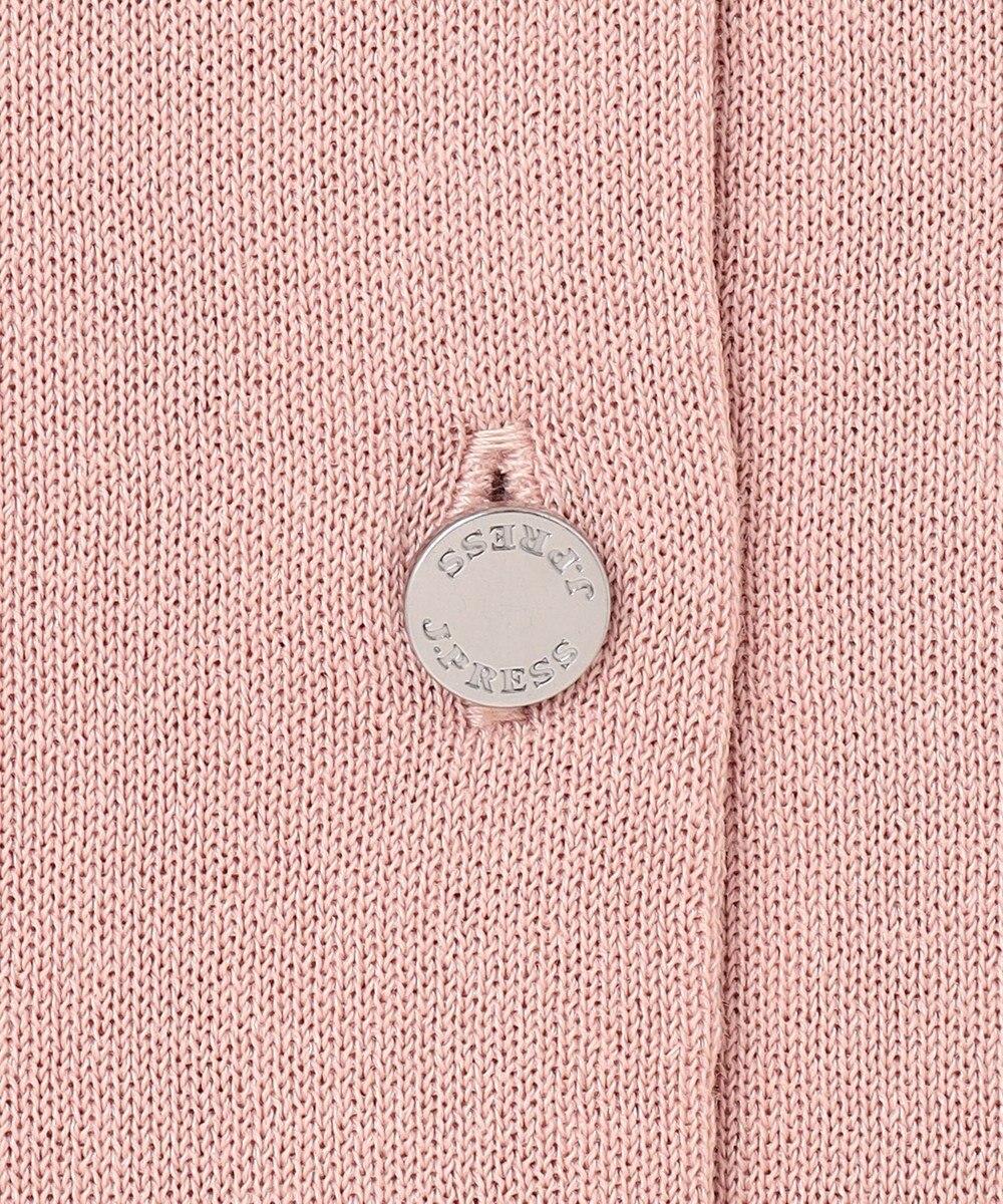 J.PRESS LADIES S 【洗える・抗菌防臭】COTTON ACETATE DRY クルーネック カーディガン 