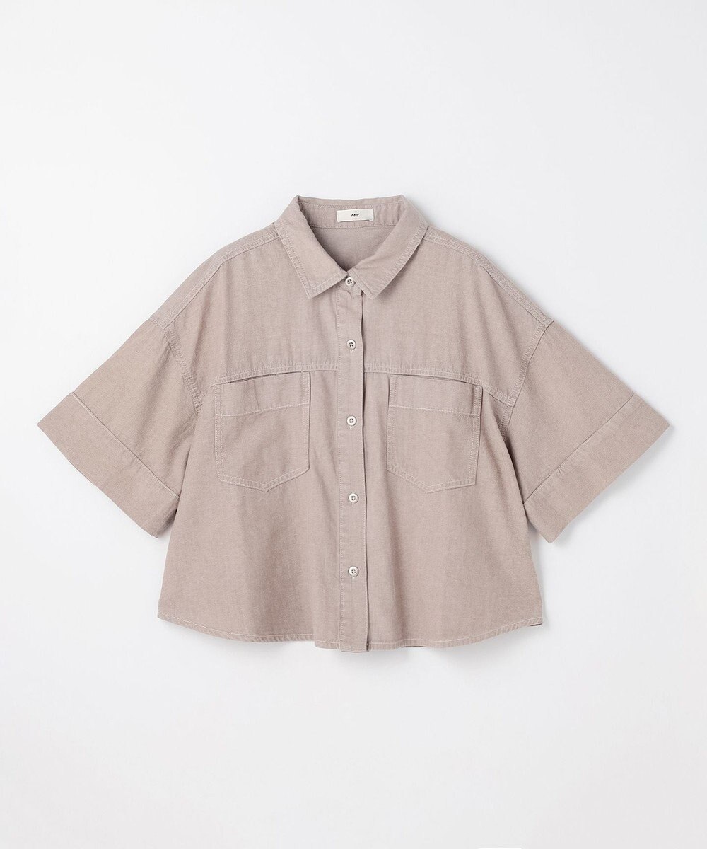 ANY L ライトオンスデニムシャツ 