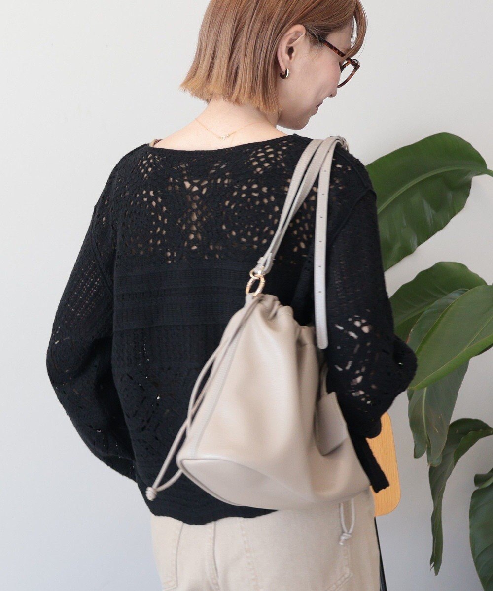 AMERICAN HOLIC クロシェニットカーディガン 