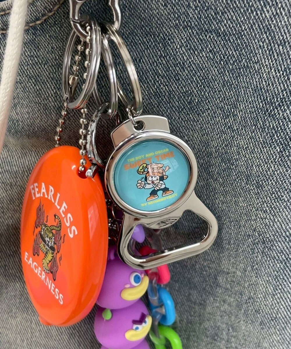 WEGO グラフィックオープナーキーホルダー 