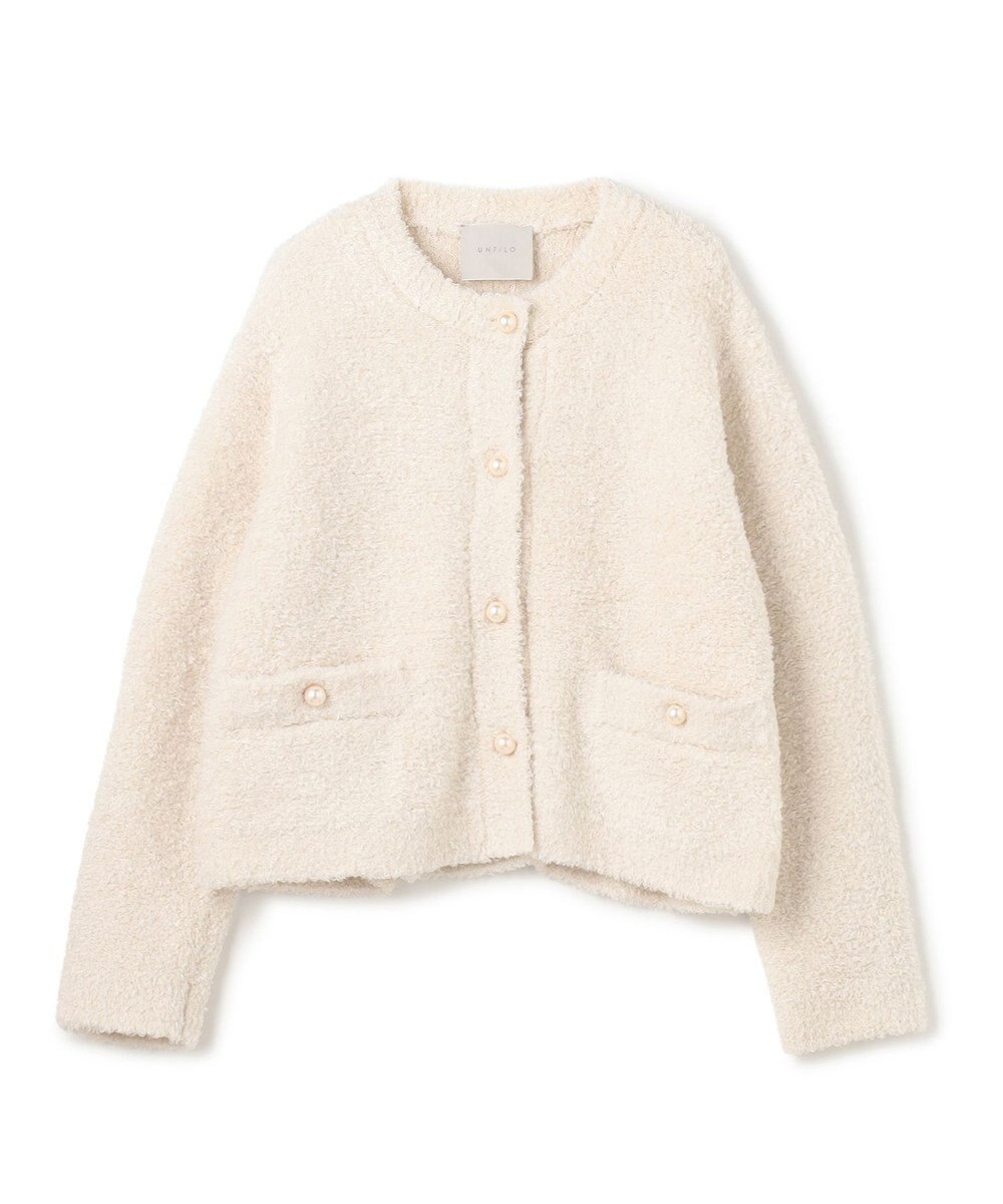 UNFILO 【STORY×UNFILO】シャギーニット カーディガン 