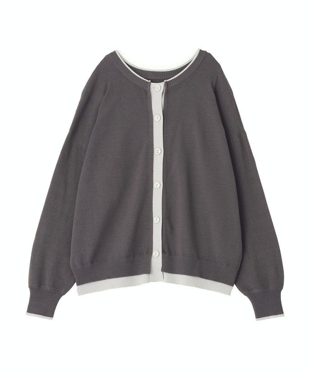 Green Parks アンチピリング前後２Ｗａｙニットカーディガン 