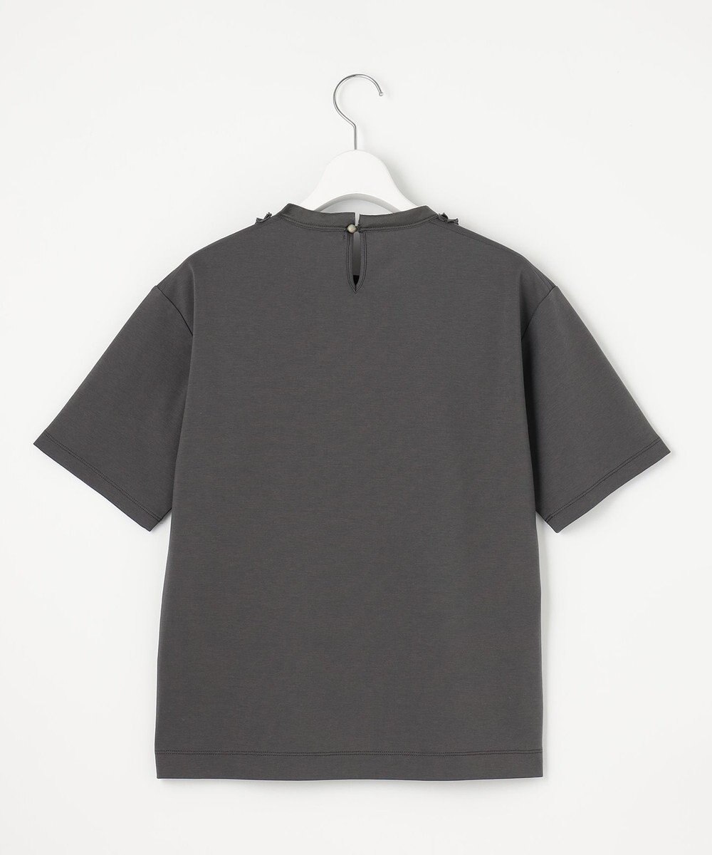 自由区 L 【接触冷感・UVカット・洗える】ベビーフリル Tシャツ 