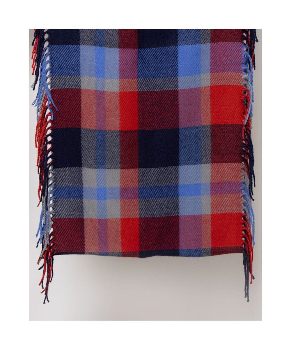 UNBILLION カシュネ cache nez / チェックサイドフリンジスヌード 