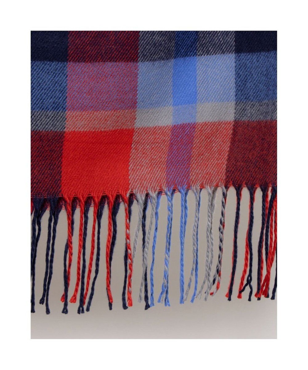 UNBILLION カシュネ cache nez / チェックサイドフリンジスヌード 