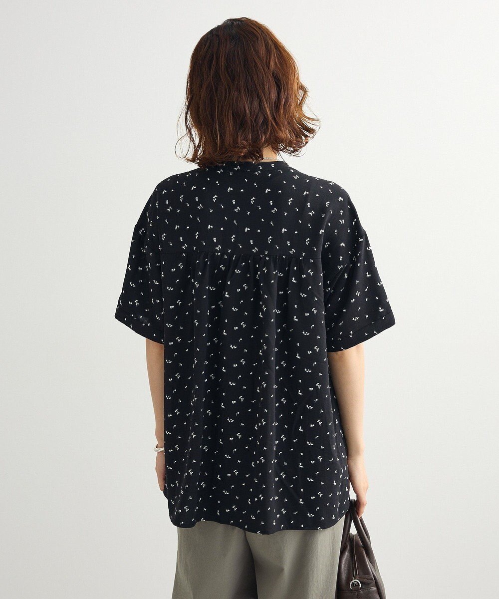 Green Parks マジョリカプリーツスキッパーブラウス 