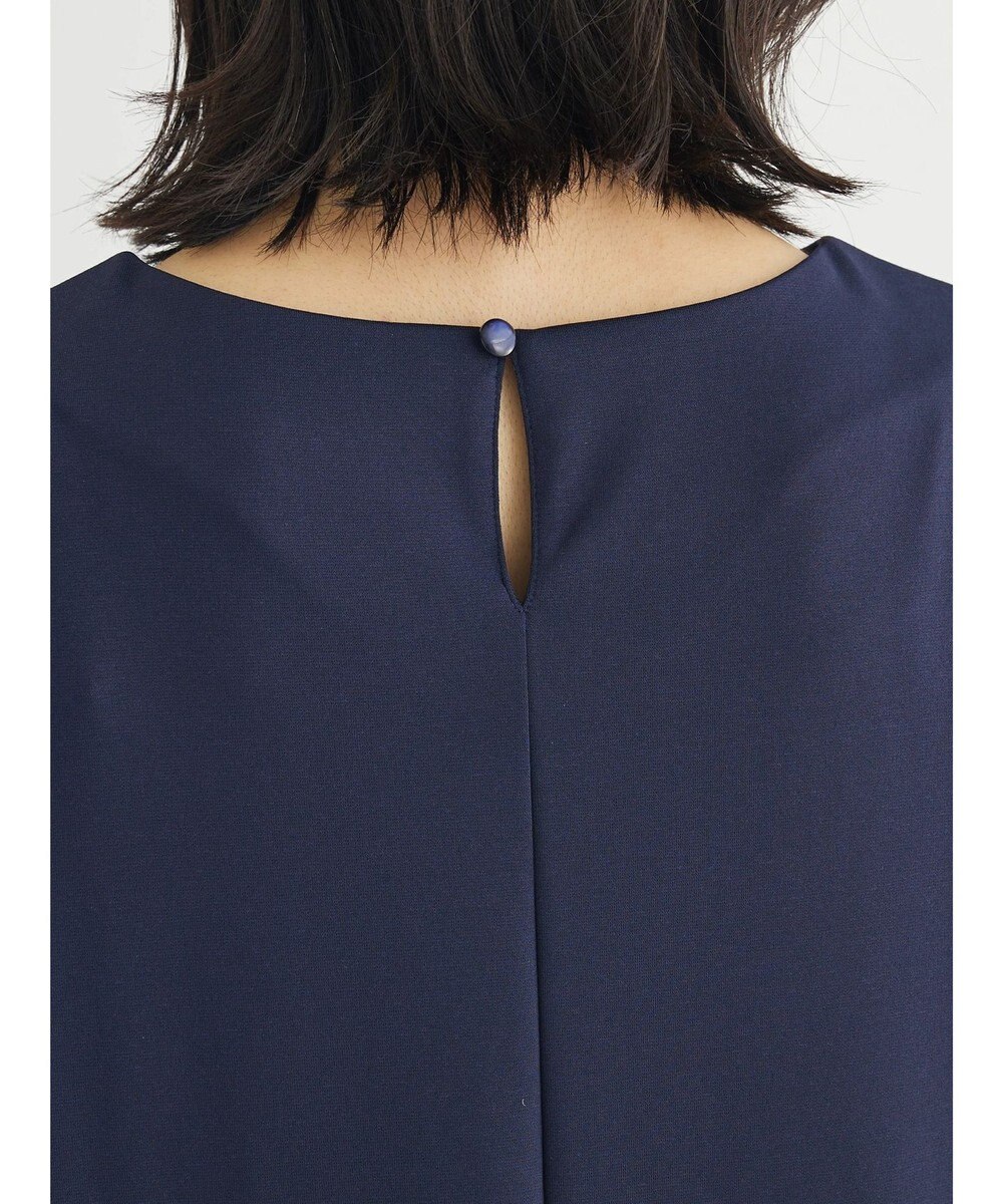 Green Parks マジョリカ袖ドッキングワンピース 