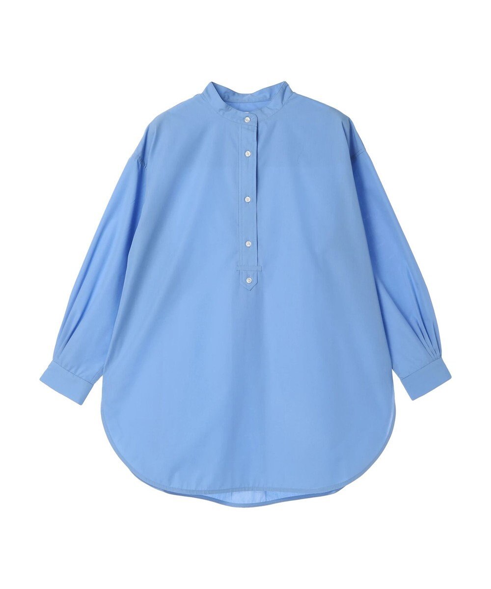 AMERICAN HOLIC イージーケアバンドカラーシャツチュニック 