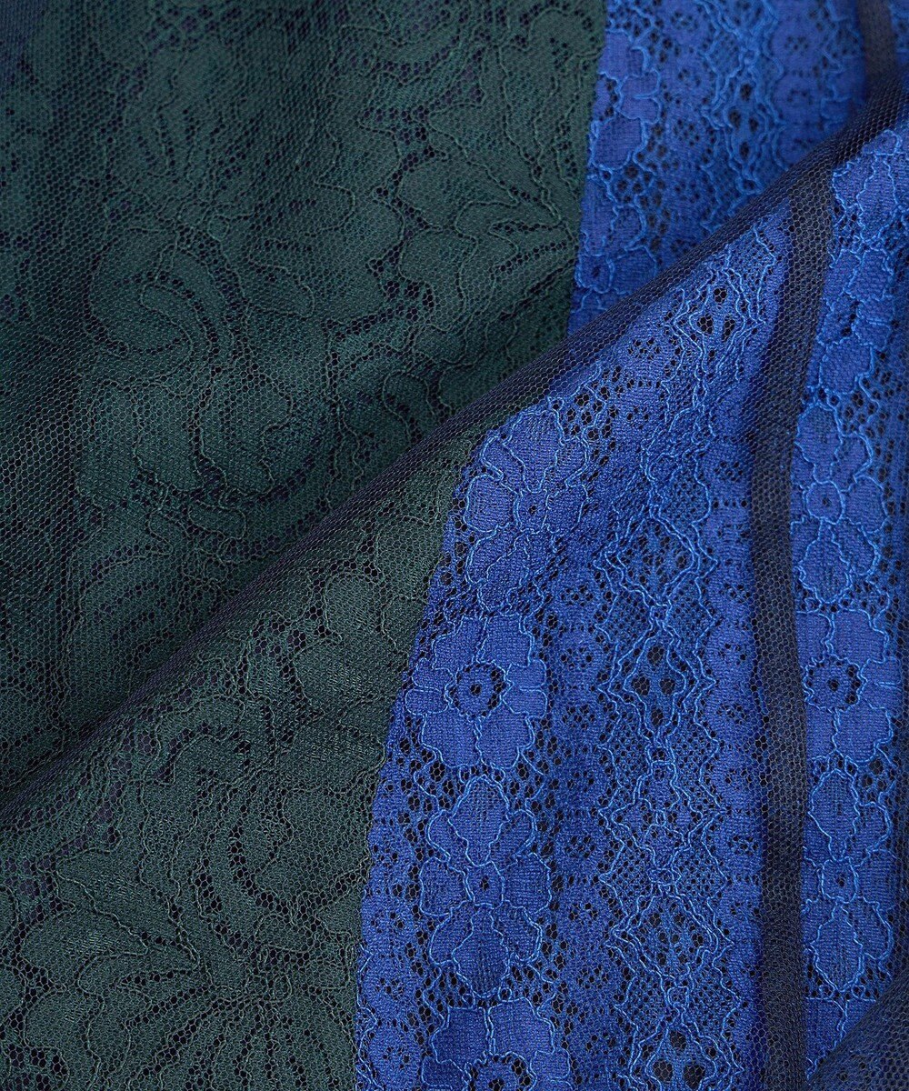 YECCA VECCA 【archive】レースブロッキングチュールスカート 