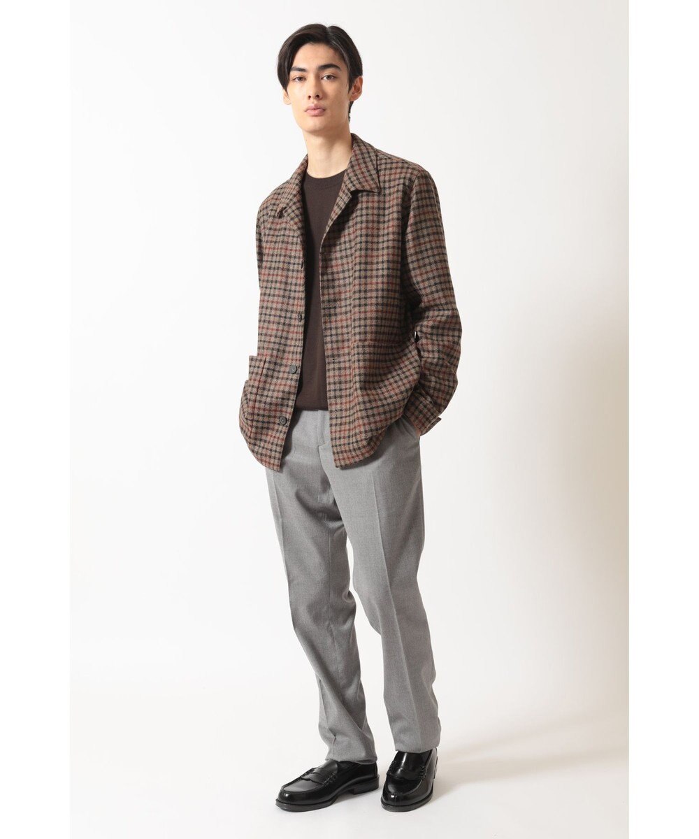 DAKS ハウスツイード テーラード オーバーシャツ 