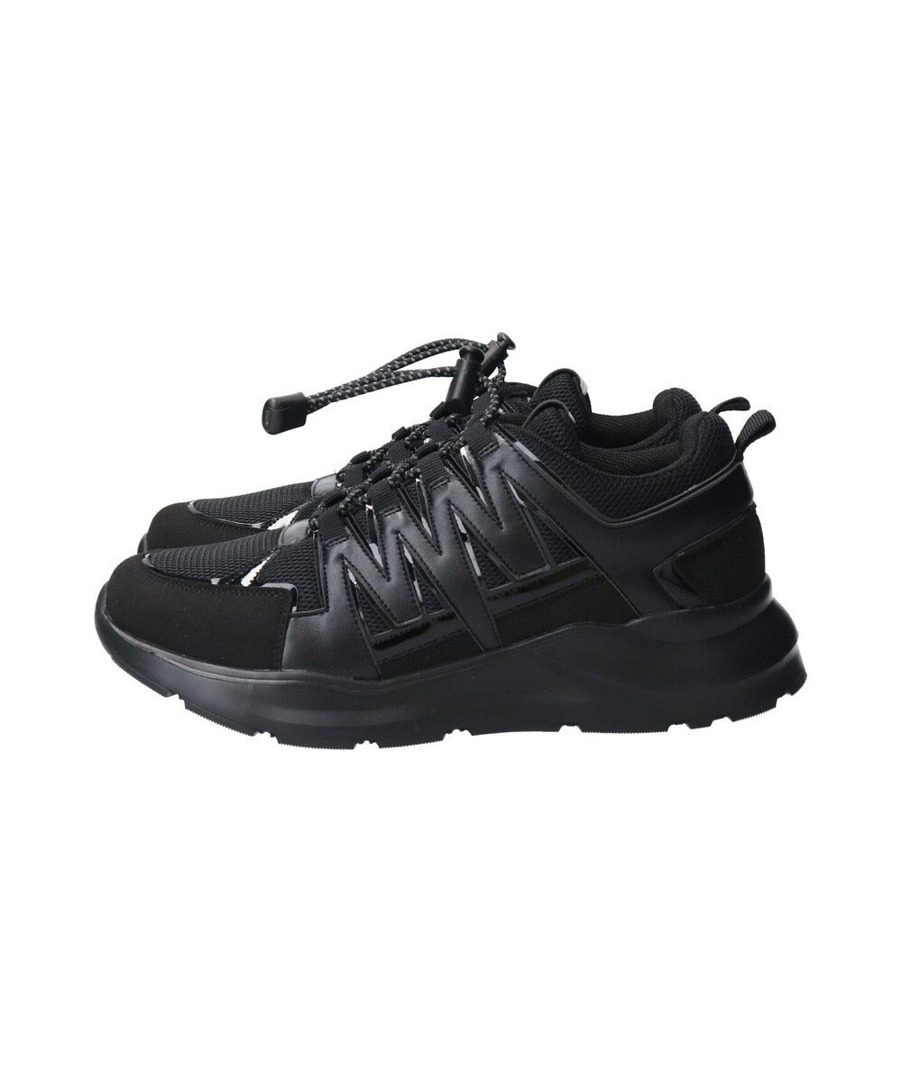 Bridget Birkin 【PARADIS COULEUR】異素材コンビワントーンスニーカー 