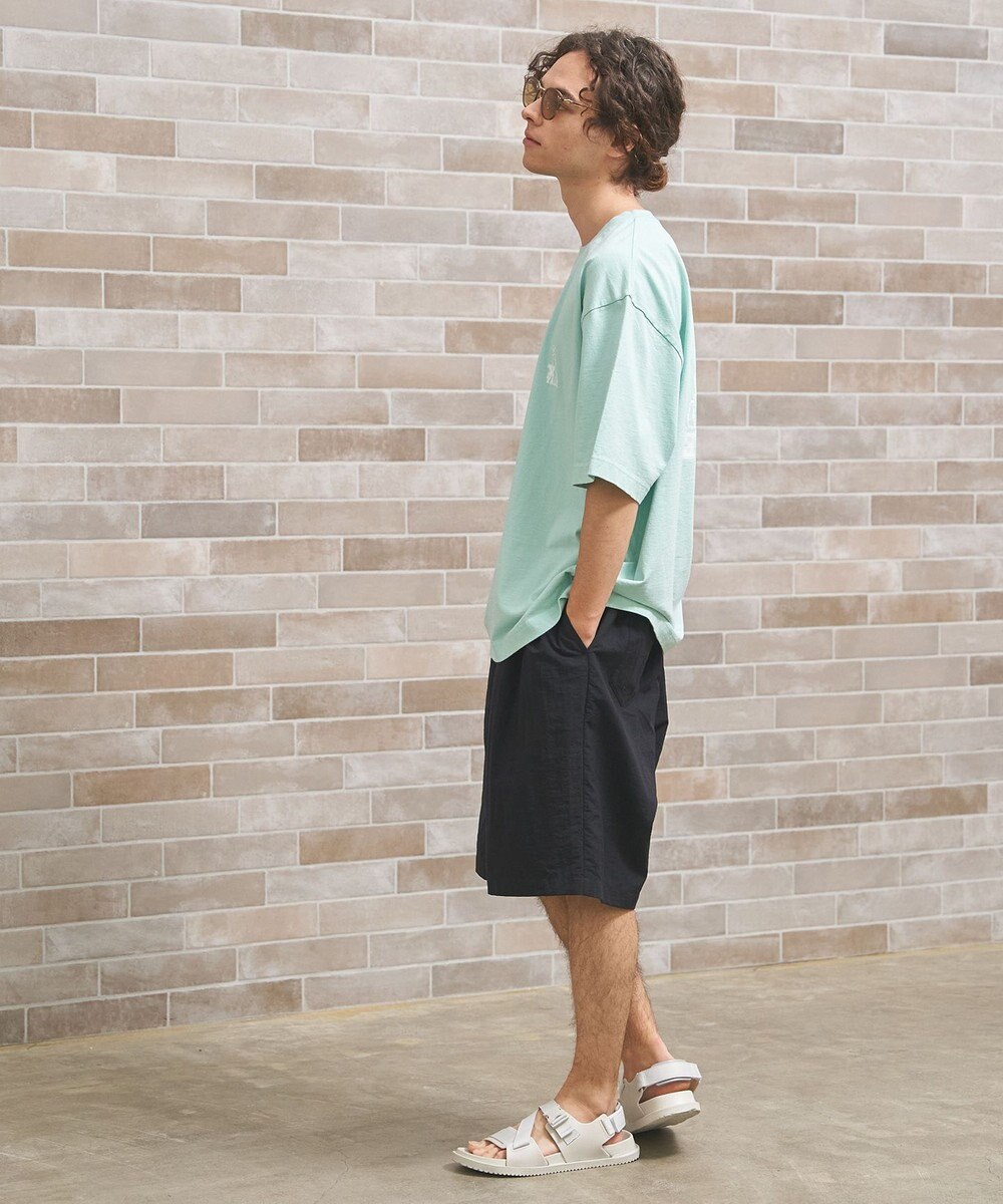 J.PRESS YORK STREET 【UNISEX】ナイロンワッシャー ショートパンツ 