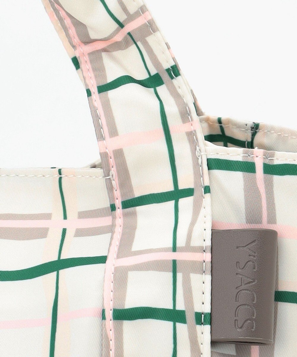 Y'SACCS 総柄プリントミニトートバッグ 