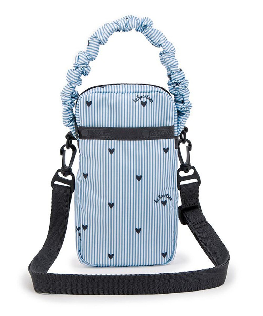 LeSportsac GH MINI PHONE XBODY/フレッシュブラックハーツ 