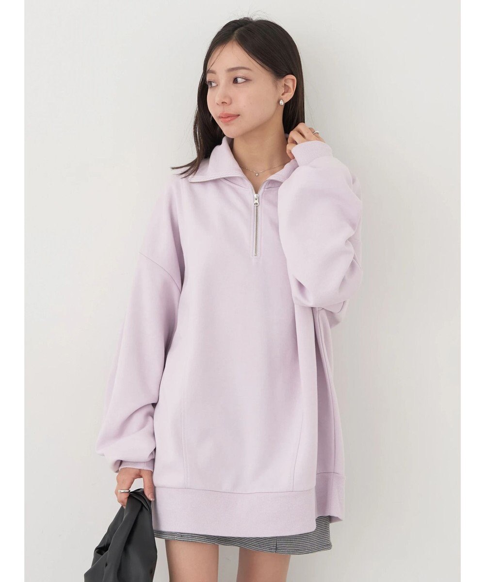 earth music&ecology スタンドｚｉｐダンボールチュニック 