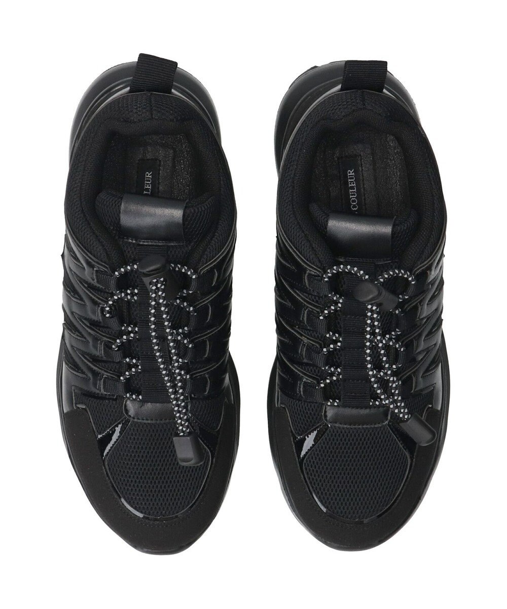 Bridget Birkin 【PARADIS COULEUR】異素材コンビワントーンスニーカー 