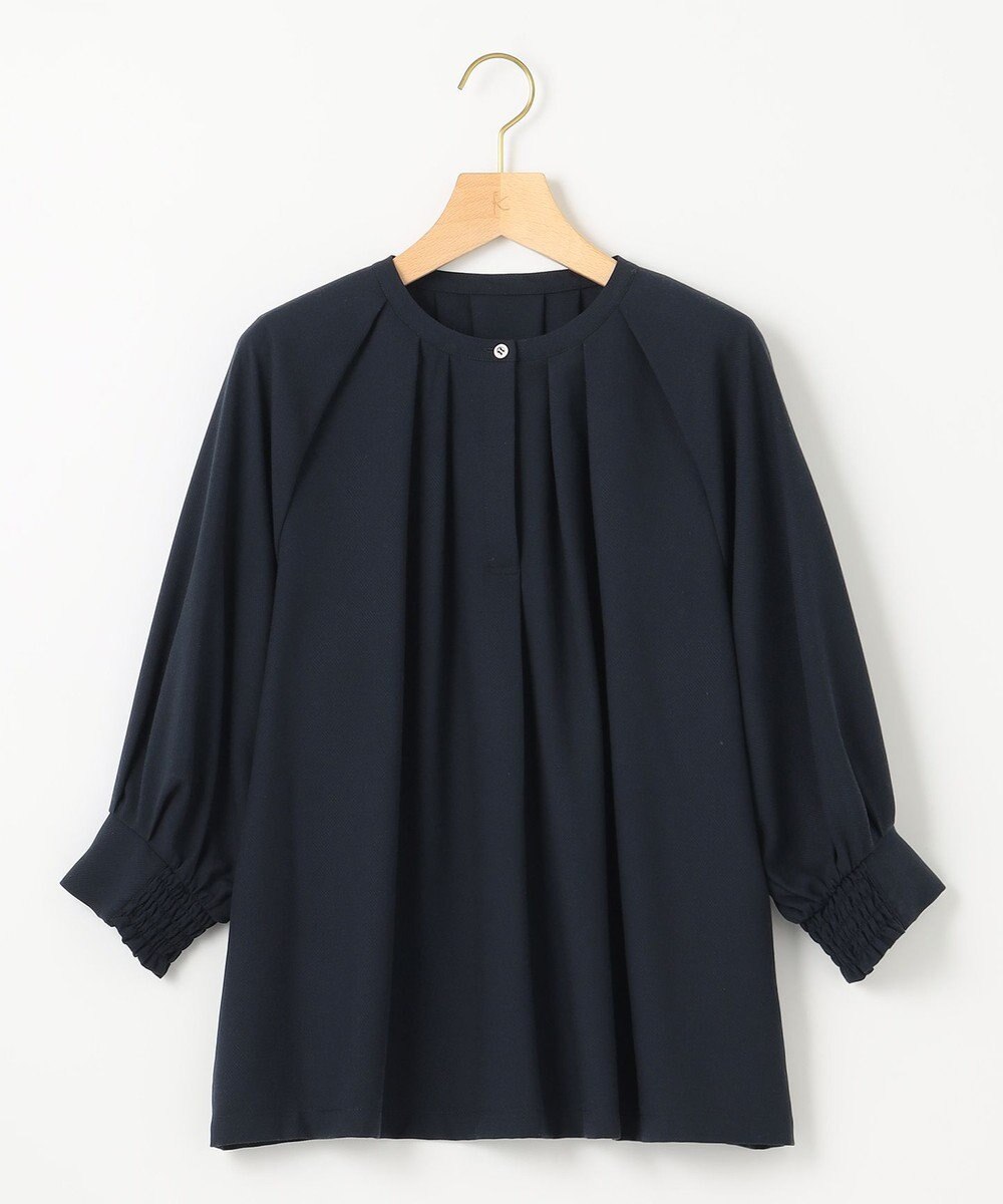組曲 S 【WEB限定】シアーカルゼ ドルマンスリーブ ブラウス 