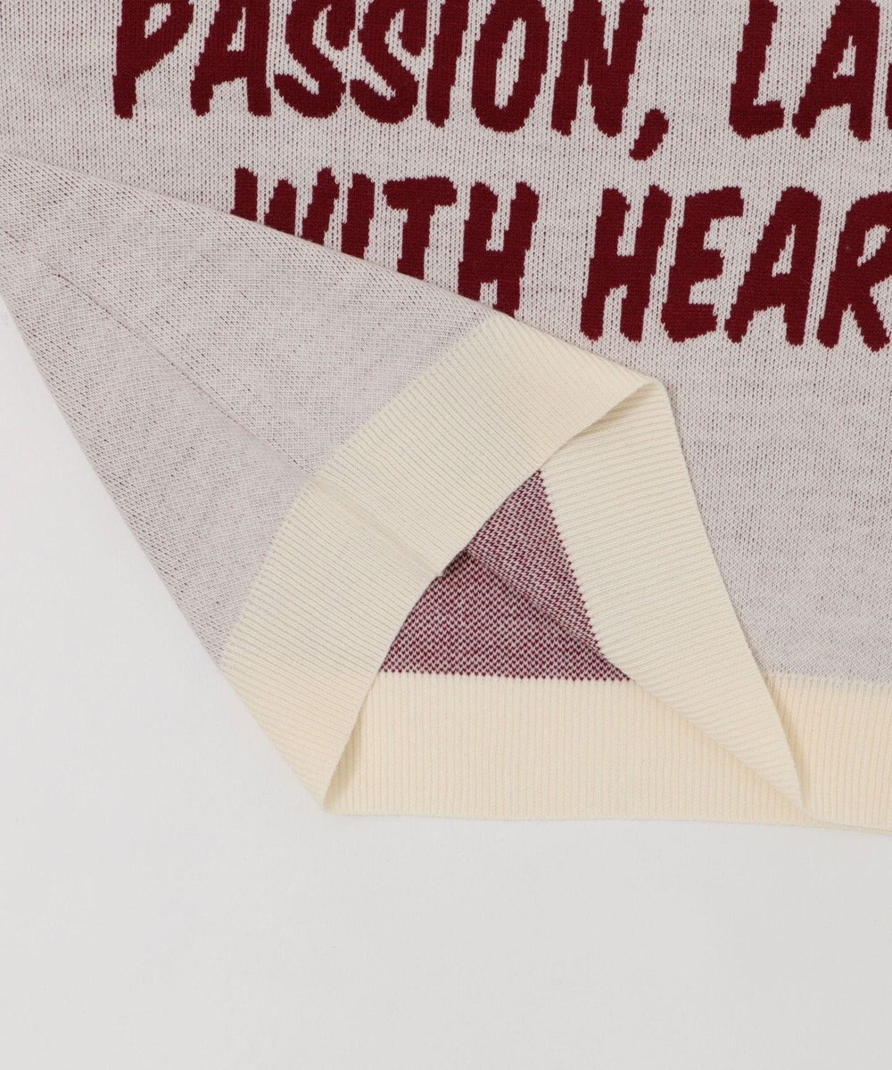 WEGO レタリングニットプルオーバー 