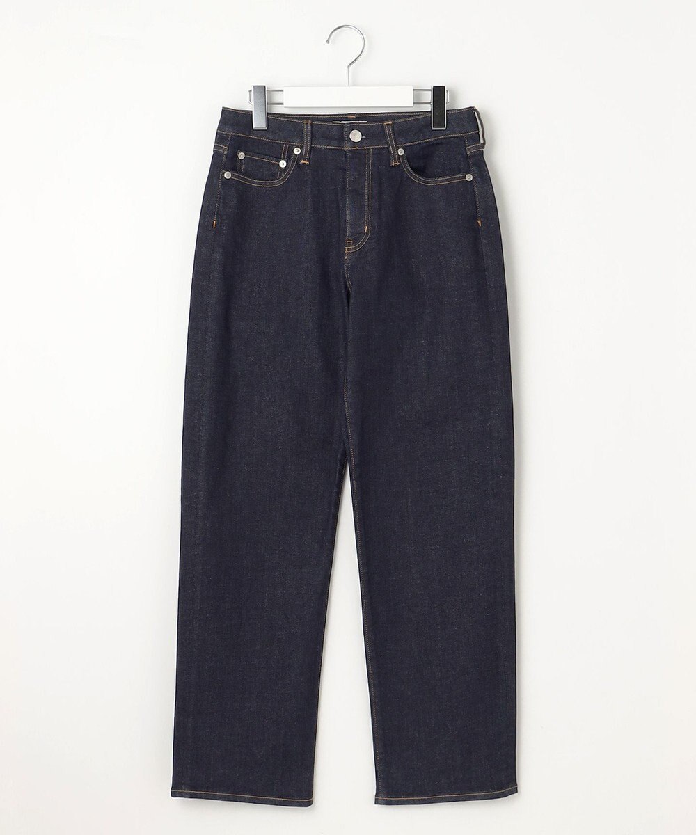 J.PRESS LADIES S 【洗える】BASIC STRETCH DENIM ボーイフィット パンツ 
