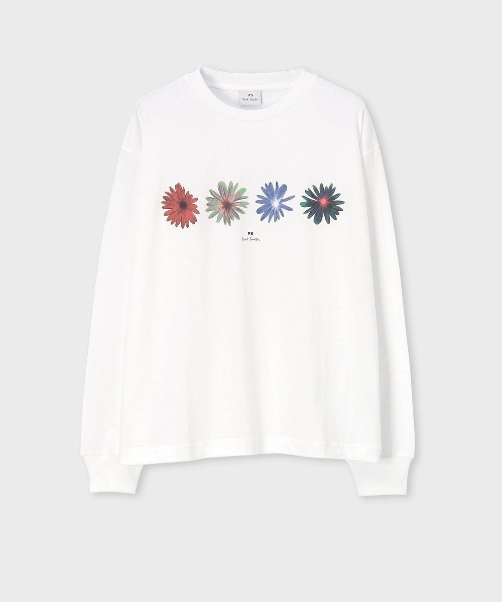 Paul Smith マルチ フローラル プリント 長袖Tシャツ 