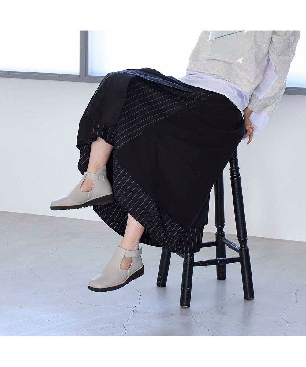 MODE ET JACOMO <D'ICI>ベルト付きサイドオープンブーツ 