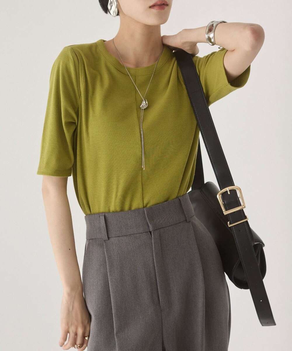 WEGO 【ANGIE VINTAGE】カットアウトリブトップス 