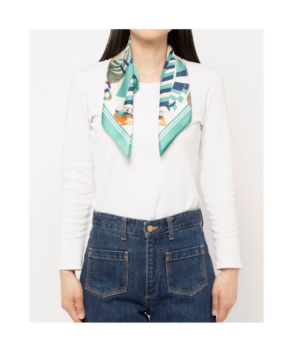 UNBILLION カカトゥ kakatoo / ヨット柄シルクスカーフ 