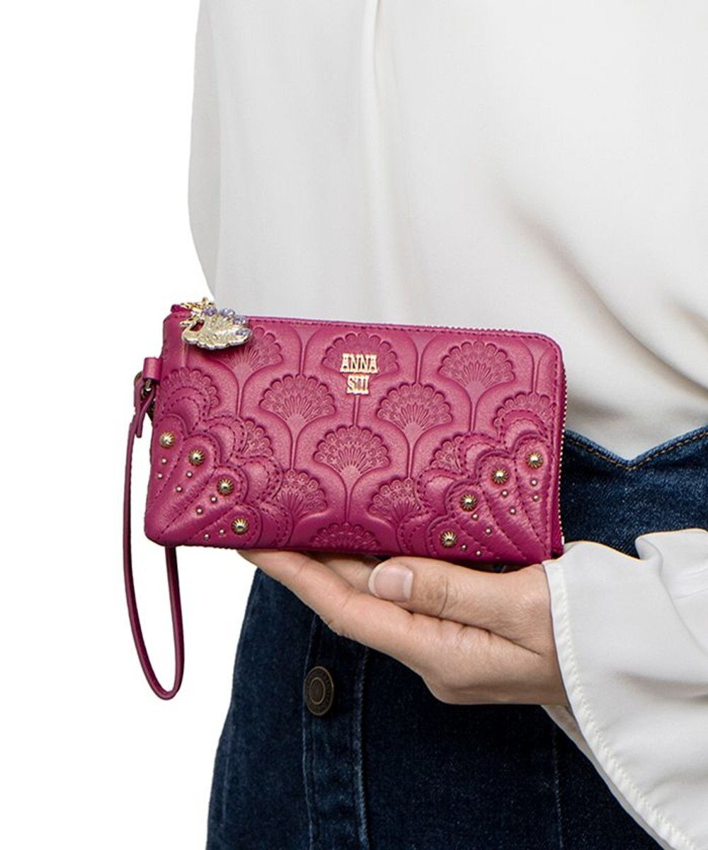 ANNA SUI ピーコック フラグメントケース 