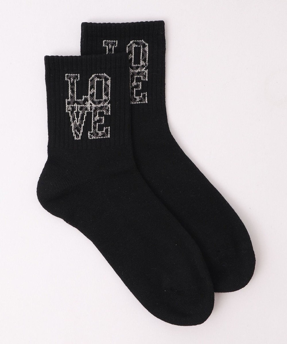 WEGO LOVEロゴソックス 