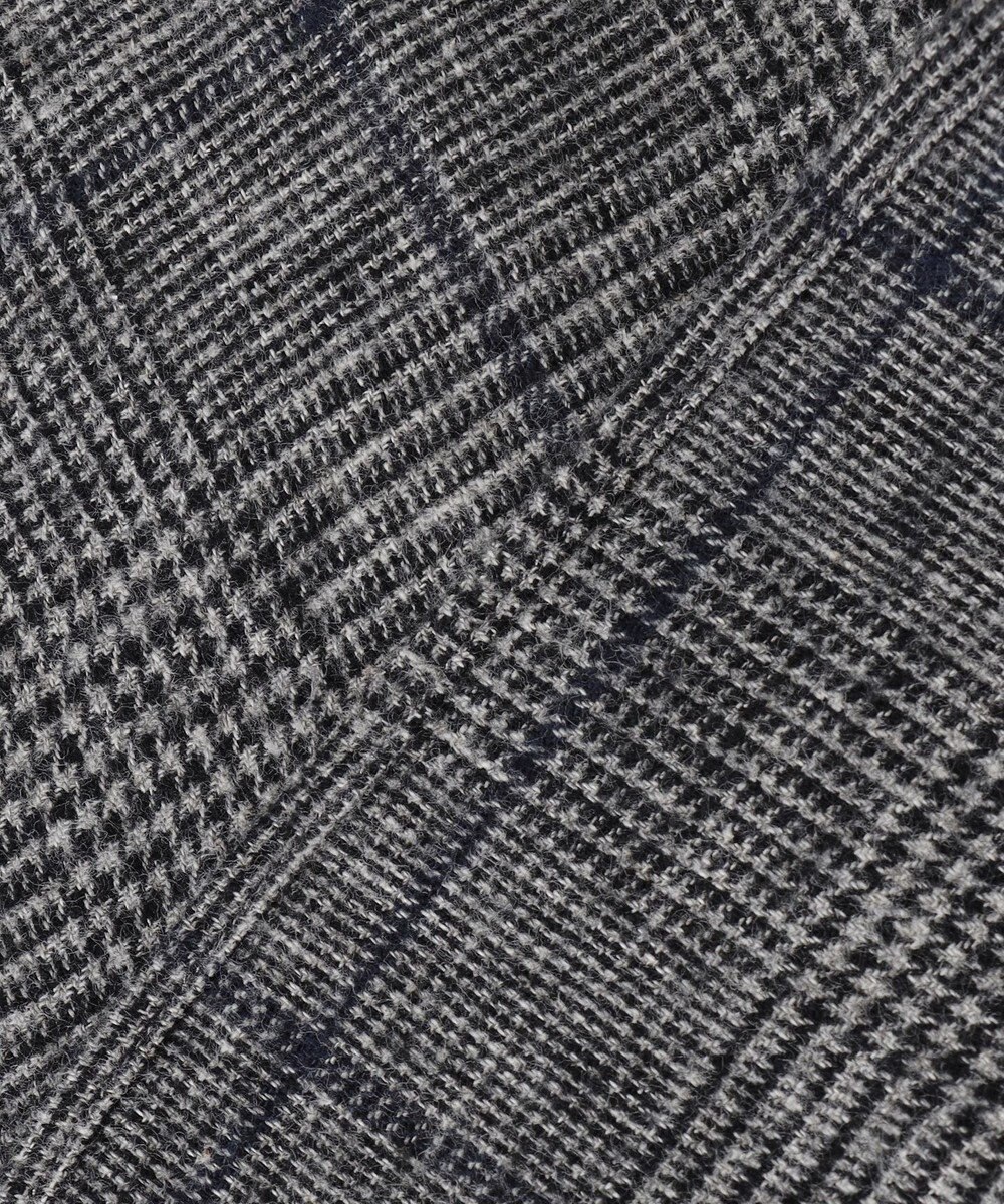 JOSEPH ABBOUD 【キングサイズ・柔らかな肌触り】 オーガニックラフィ グレンチェックシ ャツ 