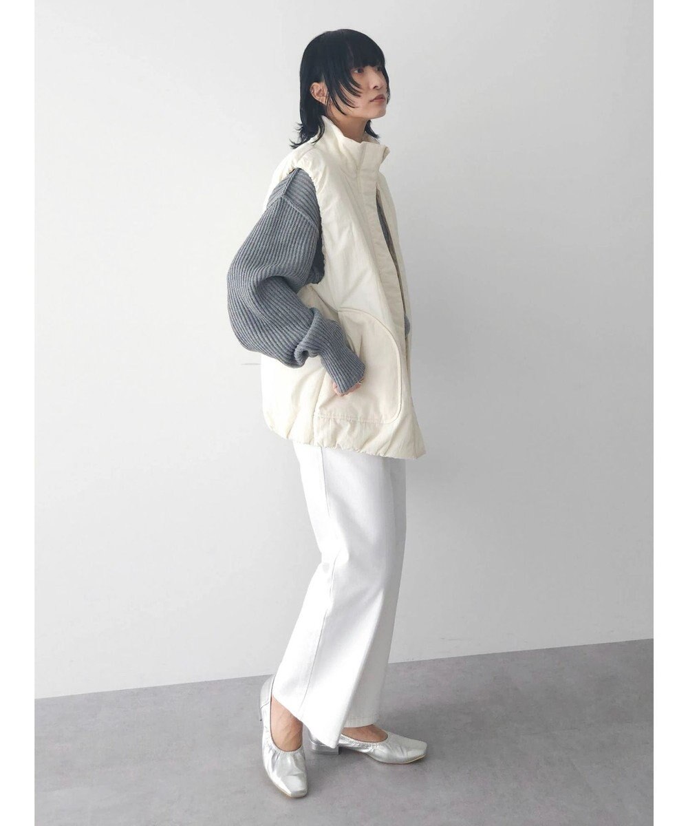 Green Parks 中わたスタンドカラーベスト 