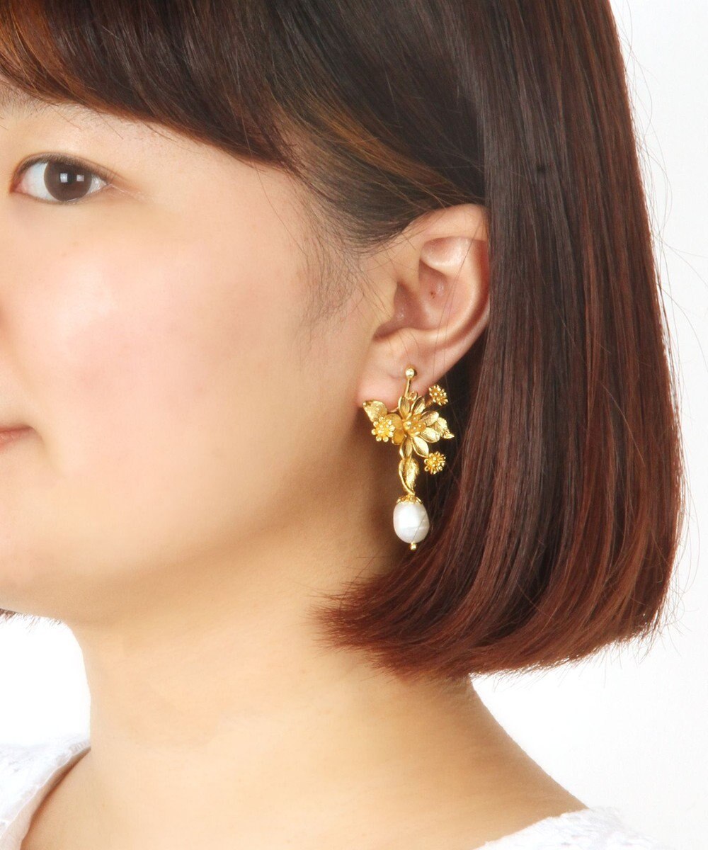 パール 花チャームイヤリング Wythe Charm ファッション通販 公式通販 オンワード クローゼット